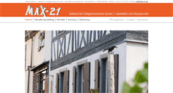 Desktop Screenshot of max-21.de